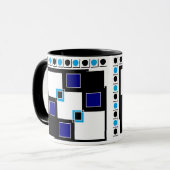 Fliese wie Entwurf Tasse (Vorderseite Links)