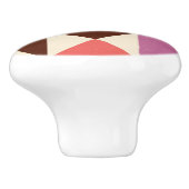 Fliesen aus dem Mittelalter - 60er Keramikknauf (Seitenansicht)