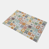 Fliesen aus dem Mittelmeer Fußmatte (Schrägansicht)