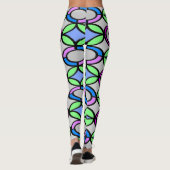 Fliesen aus Glas Leggings (Rückseite)