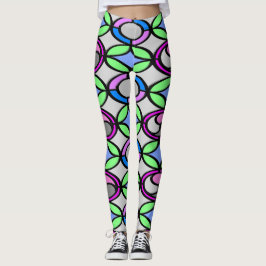 Fliesen aus Glas Leggings