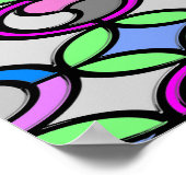 Fliesen aus Glas Poster (Ecke)
