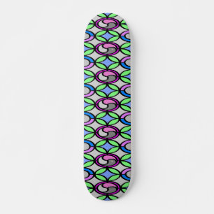 Fliesen aus Glas Skateboard