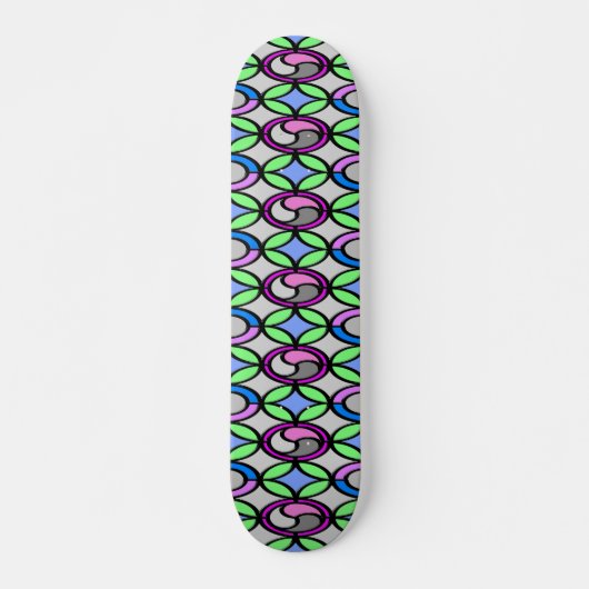 Fliesen aus Glas Skateboard (Vorne)