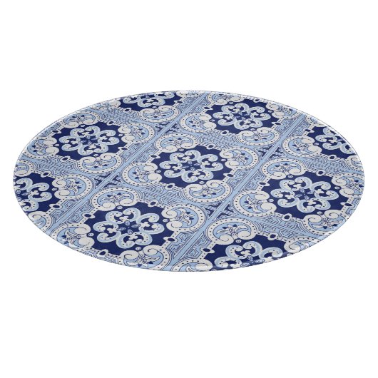 Fliesen aus sizilianischem Tischset Schneidebrett (Ecke)