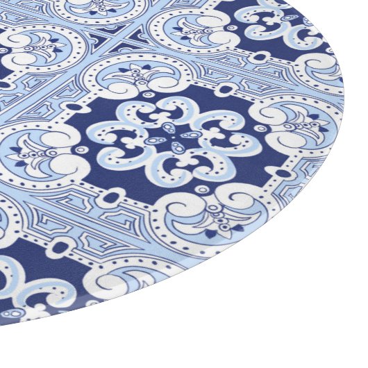 Fliesen aus sizilianischem Tischset Schneidebrett (Ecke)