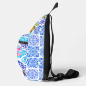 Fliesen aus sizilianischem Zitrusfrüchte Crossbody Bag (Rechts)