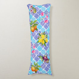 Fliesen aus sizilianischem Zitrusfrüchte Seitenschläferkissen