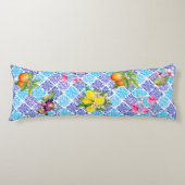 Fliesen aus sizilianischem Zitrusfrüchte Seitenschläferkissen (Vorderseite)