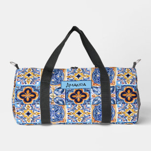 Fliesen aus sizilianischer Keramik Duffle Bag