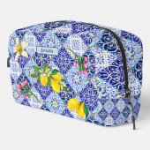 Fliesen aus sizilianischer Keramik Waschbeutel (Rechte Ecke)