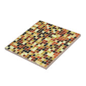 Fliesen, braune Mosaikfliesen, geometrisches Muste Fliese (Seite)