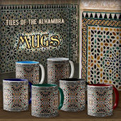 Fliesen der Alhambra-Tasse Tasse