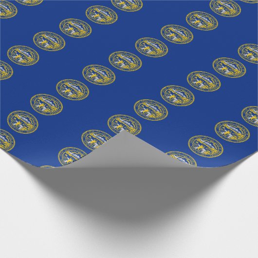 Fliesen-Fahne von Nebraska Geschenkpapier (Ecke)