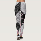 Fliesen, Freehe und zeichnend Muster. Leggings (Rückseite)