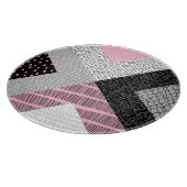 Fliesen, Freehe und zeichnend Muster. Schneidebrett (Ecke)