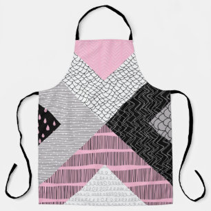 Fliesen, Freehe und zeichnend Muster. Schürze