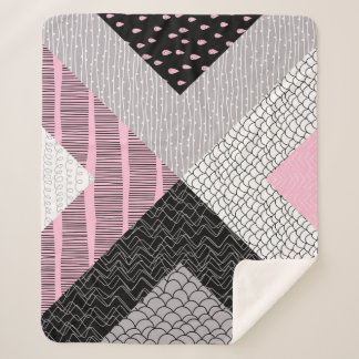 Fliesen, Freehe und zeichnend Muster. Sherpadecke