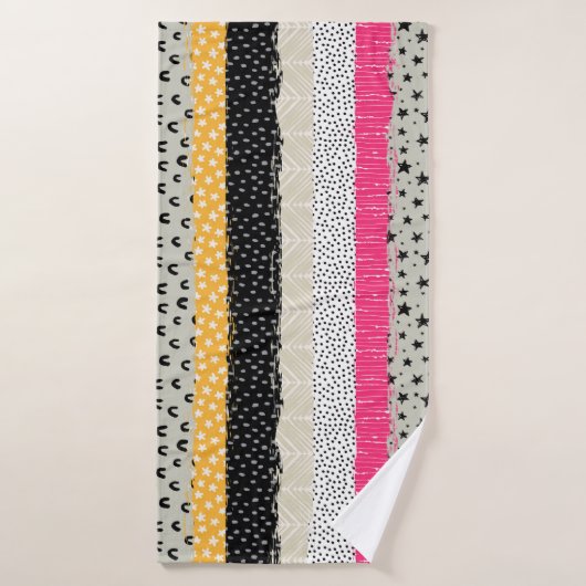Fliesen für Patchwork: Vielseitiges Nahtloses Desi Badehandtuch (Badehandtuch)