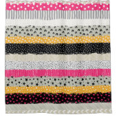 Fliesen für Patchwork: Vielseitiges Nahtloses Desi Duschvorhang (Vorderseite)