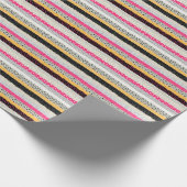 Fliesen für Patchwork: Vielseitiges Nahtloses Desi Geschenkpapier (Ecke)