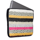 Fliesen für Patchwork: Vielseitiges Nahtloses Desi Laptopschutzhülle (Vorne Rechts)