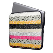 Fliesen für Patchwork: Vielseitiges Nahtloses Desi Laptopschutzhülle (Vorderseite Links)