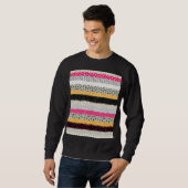 Fliesen für Patchwork: Vielseitiges Nahtloses Desi Sweatshirt (Vorne ganz)