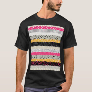 Fliesen für Patchwork: Vielseitiges Nahtloses Desi T-Shirt