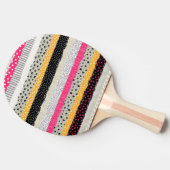 Fliesen für Patchwork: Vielseitiges Nahtloses Desi Tischtennis Schläger (Seitenansicht)