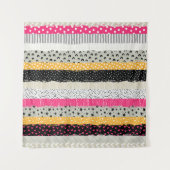 Fliesen für Patchwork: Vielseitiges Nahtloses Desi Wandteppich (Vorderseite)