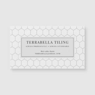 Fliesen Fußboden Hexagon-Fliesenmuster Magnetkarte