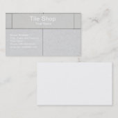 Fliesen-Geschäfts-Visitenkarte Visitenkarte (Vorne/Hinten)