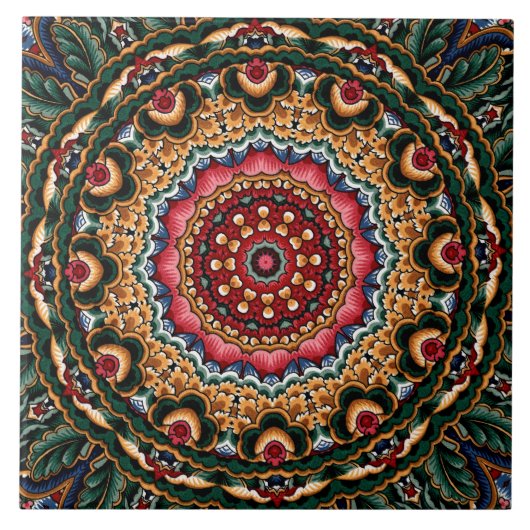 Fliesen in der dekorativer italienischer (Vorderseite)