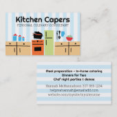 Fliesen Küche Kochen Tomatensauce Visitenkarten Visitenkarte (Vorne/Hinten)