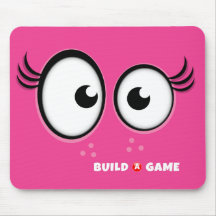 Fliesen-Mädchen-Mausunterlage