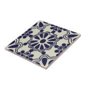 Fliesen - mexikanisches Muster blau/weiß (Seite)