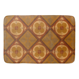 Fliesen mit traditioneller geometrischer Keramik Badematte