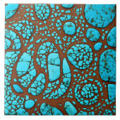 Fliesen mit Turquoise-Mustern (Vorderseite)