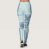 Fliesen, nahtloser Hintergrund. Leggings (Rückseite)