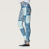 Fliesen, nahtloser Hintergrund. Leggings (Links)