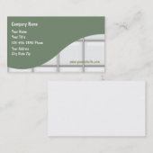 Fliesen-Reinigungs-Visitenkarte Visitenkarte (Vorne/Hinten)