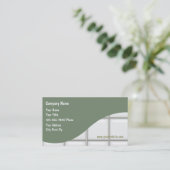 Fliesen-Reinigungs-Visitenkarte Visitenkarte (Stehend Vorderseite)