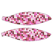 Fliesen, rosa Mosaikfliesen, geometrisches Muster Basketball (Panele)