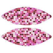 Fliesen, rosa Mosaikfliesen, geometrisches Muster Football (Paneele)