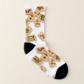 Fliesen-Socken Milliamperestunde Jong! Socken (Links - Innen)