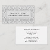 Fliesen Visitenkarte (Vorne/Hinten)