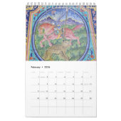 Fliesen von der Iran-Architektur Kalender (Feb 2026)