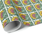 Fliesen Williams de Morgan Fireplace Geschenkpapier (Rolleneckpunkt)