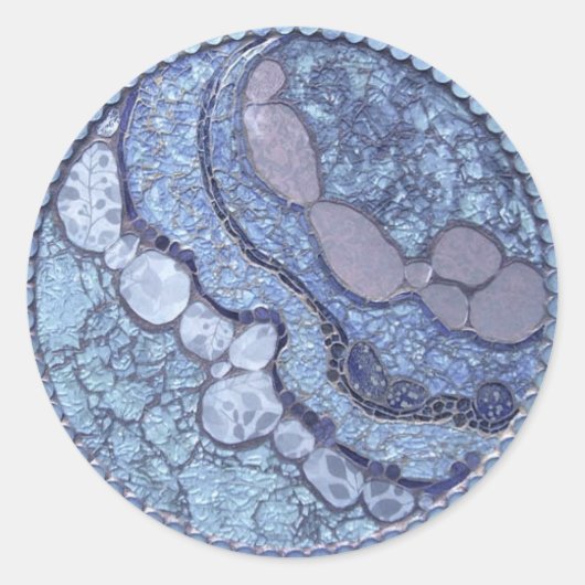 Fliesenaufkleber Runder Aufkleber (Vorderseite)